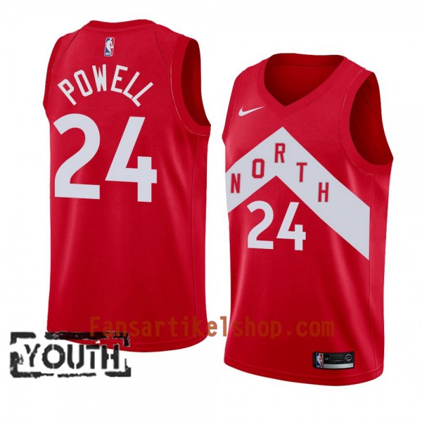 Toronto Raptors Trikot Norman Powell 24 2018-19 Nike Rot Swingman - Kinder Toronto Raptors Trikot Norman Powell 24 2018-19 Nike Rot Swingman - Kinder